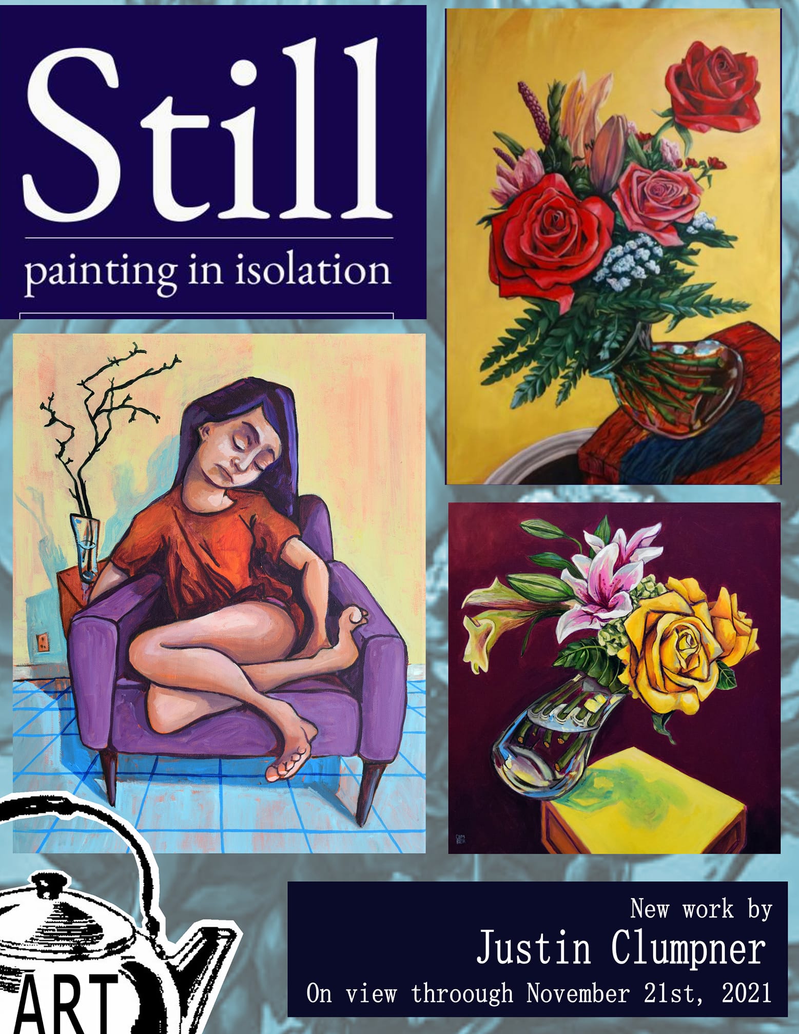 Still, Paintings in Isolation - Justin Clumpner